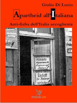 cover image of Apartheid all'italiana